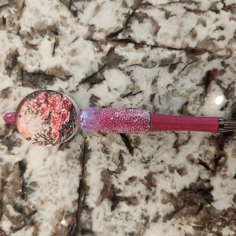Handmade beaded pen